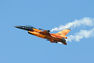 Image showing Dutch F-16 Demo Team 