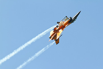 Image showing Dutch F-16 Demo Team 