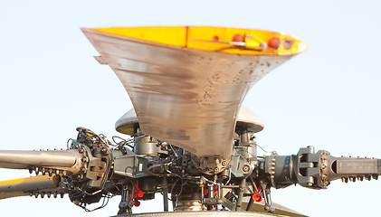 Image showing Helicopter rotor