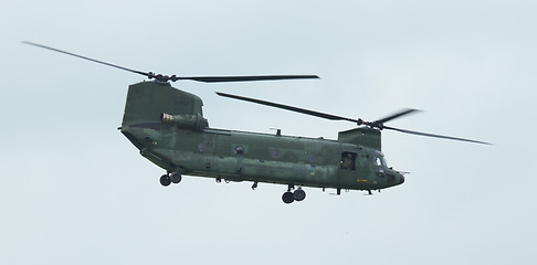 Image showing Dutch Chinook helicopter