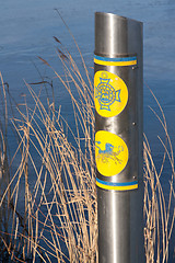 Image showing The finish line the Elfstedentocht