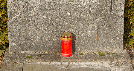 Image showing A candle for remebrance