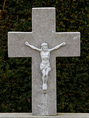 Image showing A statue of Jezus Chist