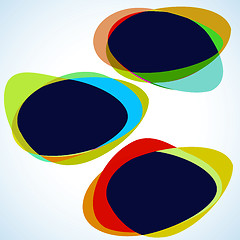 Image showing Multicolor abstract template. EPS 8