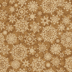 Image showing Seamless retro christmas texture pattern. EPS 8