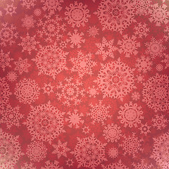 Image showing Christmas pattern snowflake, seamless. EPS 8