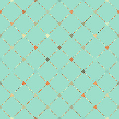 Image showing Retro floral seamless pattern. EPS 8