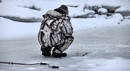 Image showing fisherman