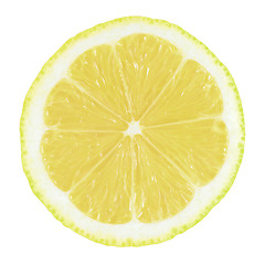 Image showing slice of lemon