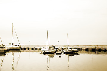 Image showing Sailing boats