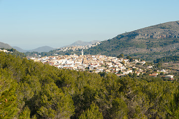 Image showing Parcent village