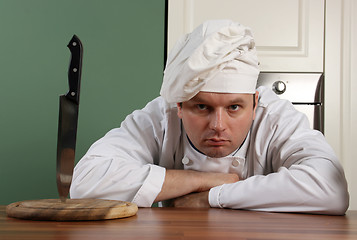 Image showing Horror chef