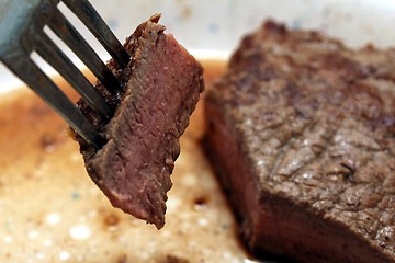Image showing steak fry