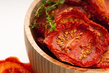 Image showing Italian sun dried tomatoes