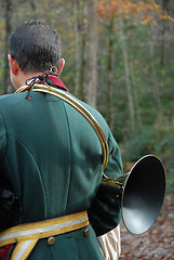 Image showing fox hunting