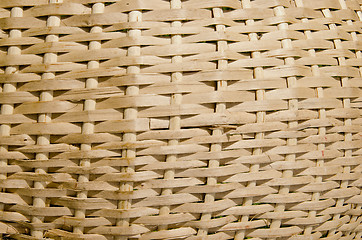 Image showing Wicker fragment background.