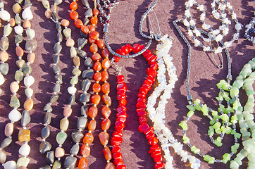 Image showing Handmade jewelry items. 