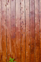Image showing Planks wall background.