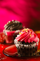 Image showing chocolate cupcakes