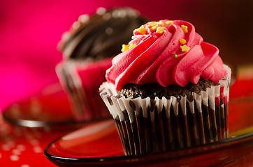 Image showing chocolate cupcakes