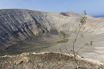 Image showing Caldera blanca crater