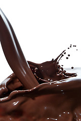 Image showing pouring chocolate