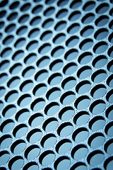 Image showing abstract metallic grid