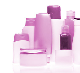 Image showing cosmetic bottles