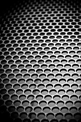 Image showing abstract metallic grid