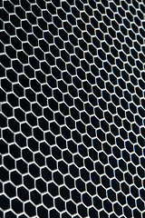 Image showing abstract metallic grid