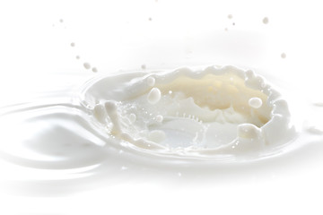 Image showing milk splash