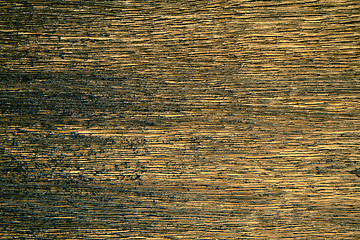 Image showing weathered old brown wooden texture