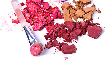 Image showing crushed eyeshadow