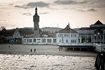 Image showing wooden pier