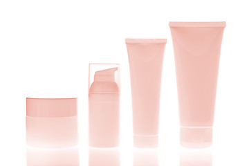 Image showing cosmetic bottles