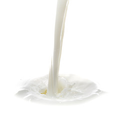 Image showing milk splash
