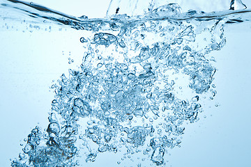 Image showing bubbles in water