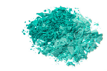 Image showing crushed eyeshadows