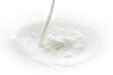 Image showing milk splash