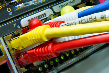 Image showing ethernet cables