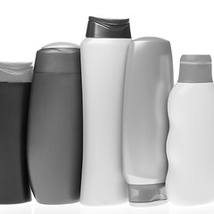 Image showing cosmetic bottles