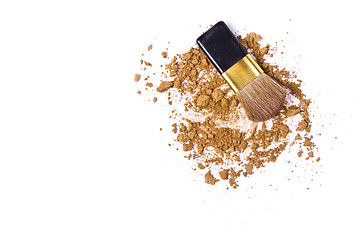 Image showing crushed eyeshadow