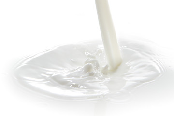 Image showing milk splash