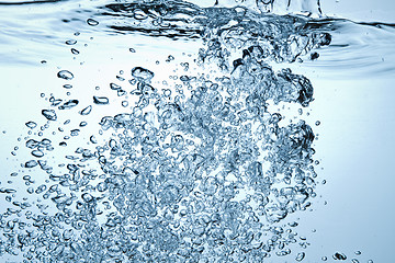 Image showing bubbles in water