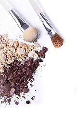 Image showing crushed eyeshadow