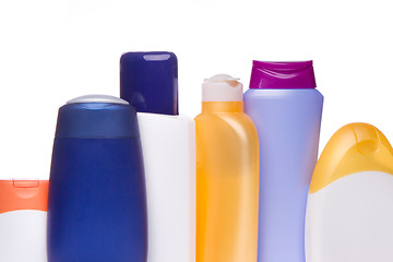 Image showing cosmetic bottles