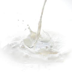 Image showing milk splash