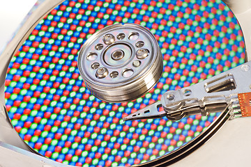 Image showing hard drive internals