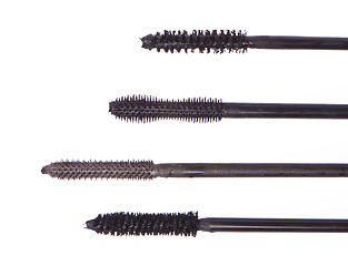 Image showing mascara set isolated