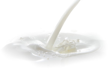 Image showing milk splash